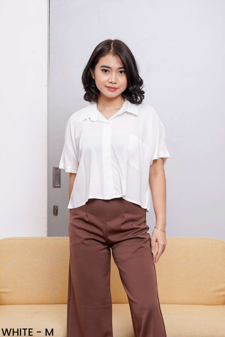 Viscose Crop Shirt